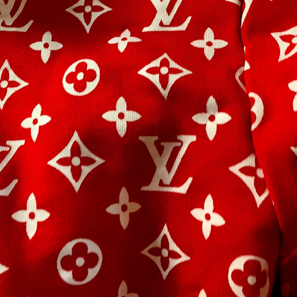 Louis Vuitton X Supreme Collab Sweater